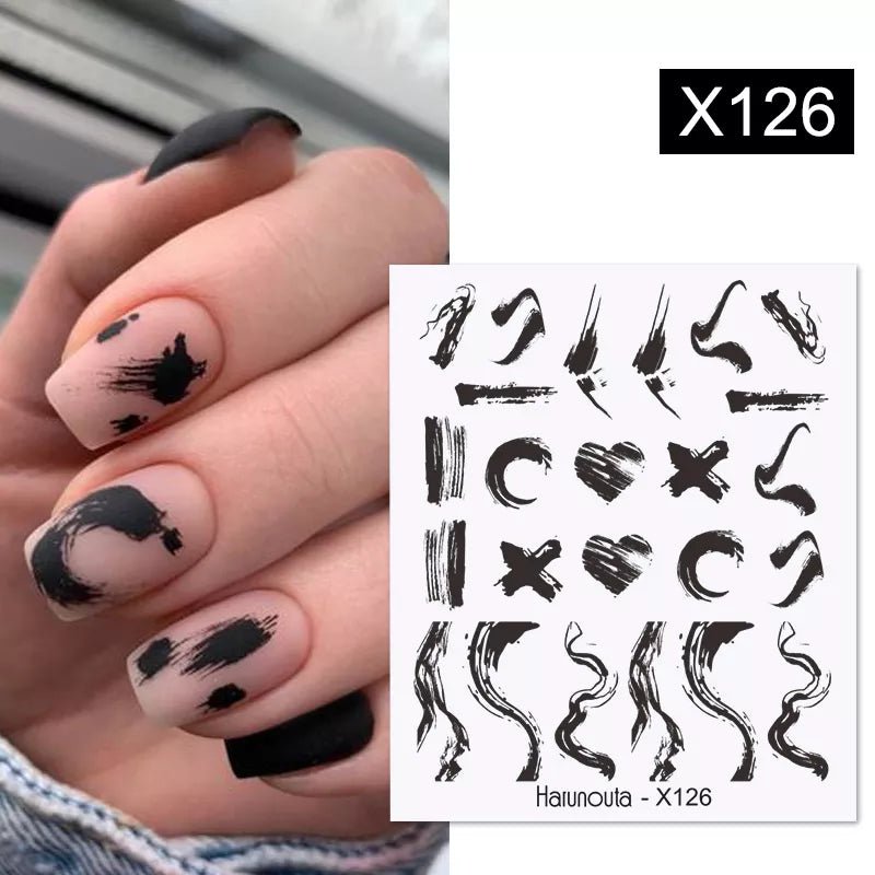 Stickers Nails Art - myglowmuse