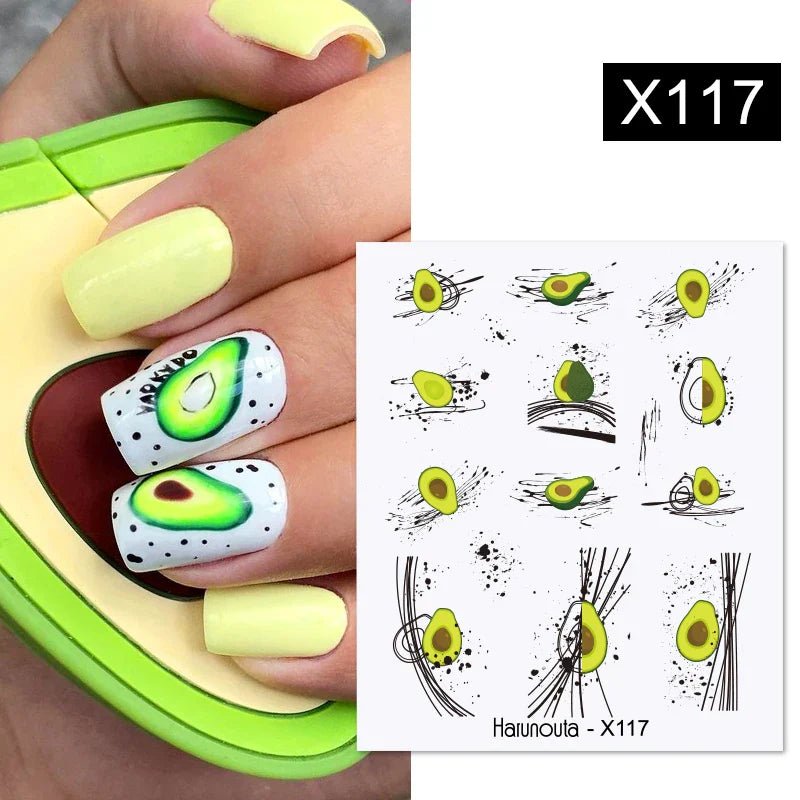 Stickers Nails Art - myglowmuse