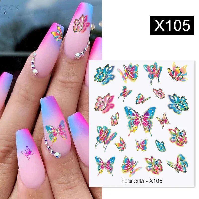 Stickers Nails Art - myglowmuse