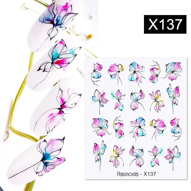 Stickers Nails Art - myglowmuse