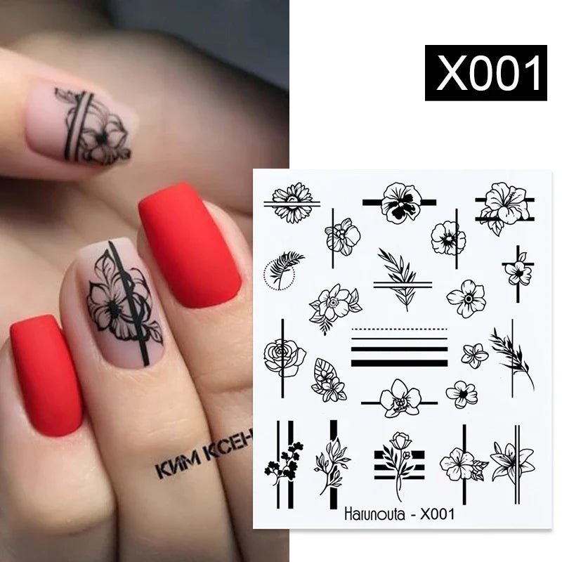 Stickers Nails Art - myglowmuse