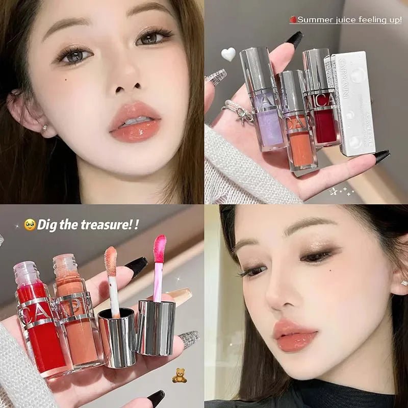 Transparent and Moisturizing Lip Gloss CAPPUVINI - myglowmuse