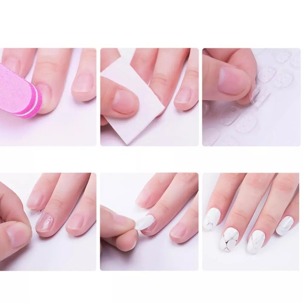 Transparent Nails - myglowmuse