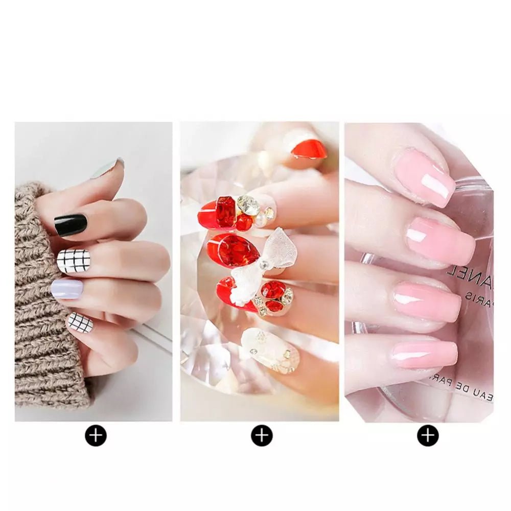 Transparent Nails - myglowmuse