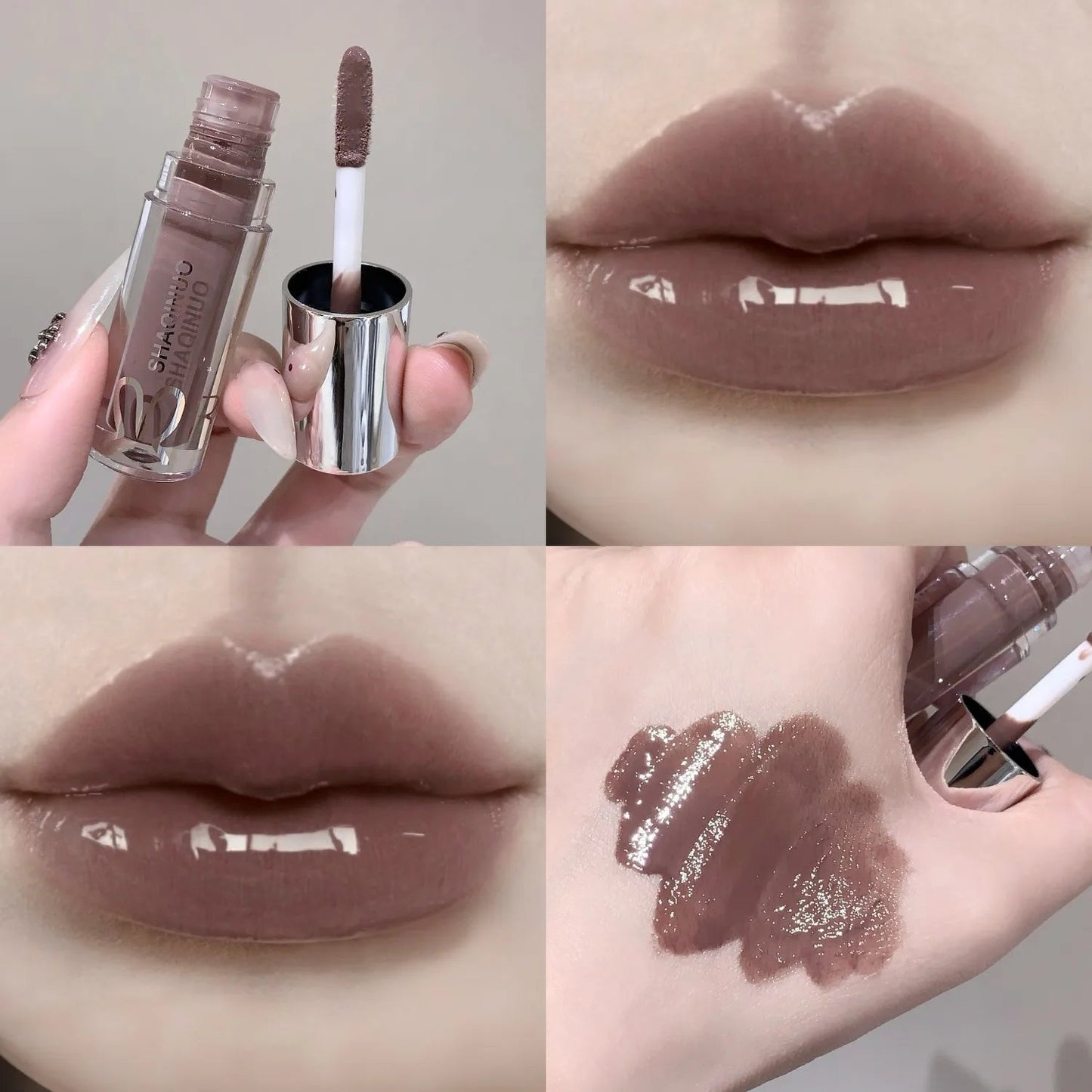 Water Light Mirror Lip Gloss SHAQINUO - myglowmuse